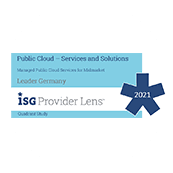 Icon ISG Provider Lens 2021 - Public Cloud Services and Solutions